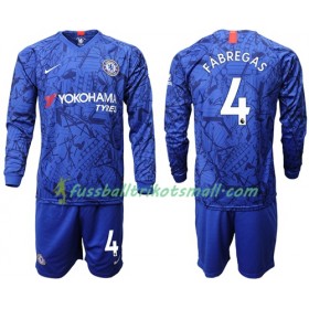 Fußballtrikots Chelsea Fabregas 4 Kinder 2019-2020 Langarm Heimtrikotsatz kaufen